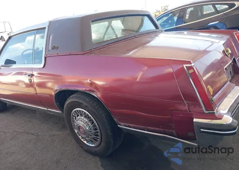 1985 Cadillac Eldorado из США, поврежденный, VIN 1G6EL5785FE611727